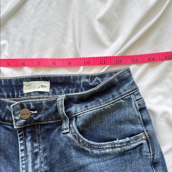 Hint of Blue  Wide-Leg Blue Jeans - Picture 3 of 8